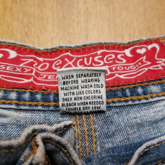 VINTAGE RARE NO EXCUSES CARPENTER JEANS - Picture 5 of 12
